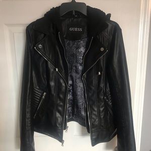 Guess Faux Leather Jacket
